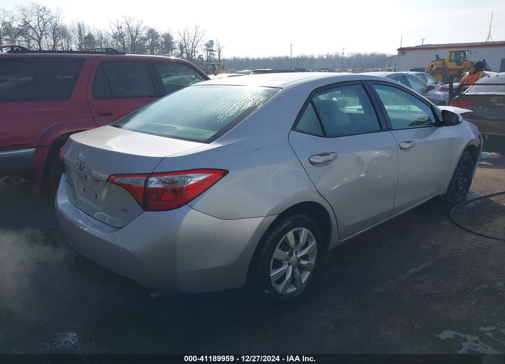 2016 TOYOTA COROLLA LE VIN: 2T1BURHE9GC639964
