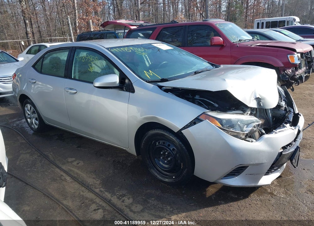 2016 TOYOTA COROLLA LE VIN: 2T1BURHE9GC639964