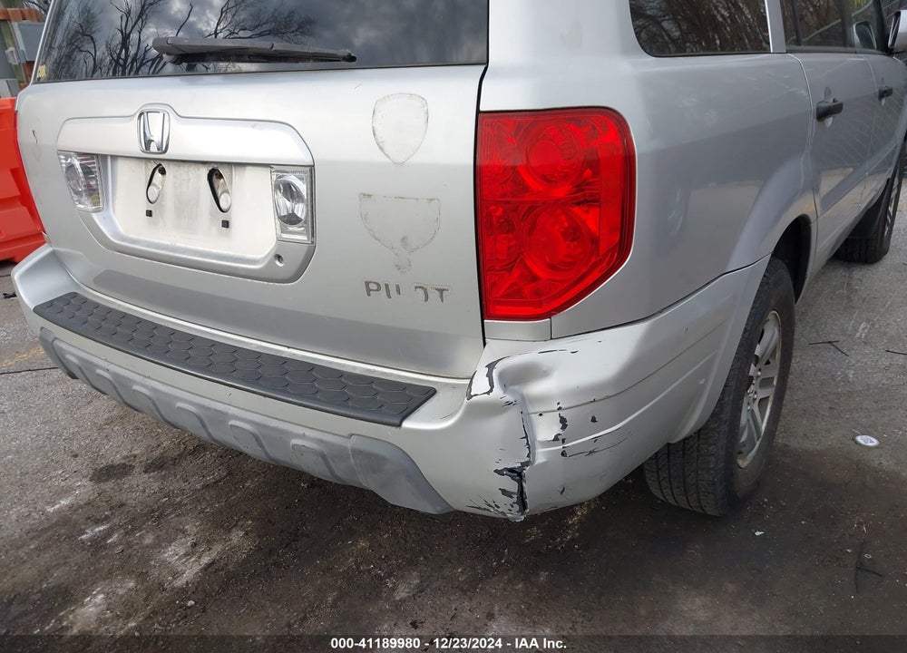 2004 HONDA PILOT EX VIN: 2HKYF18454H574861