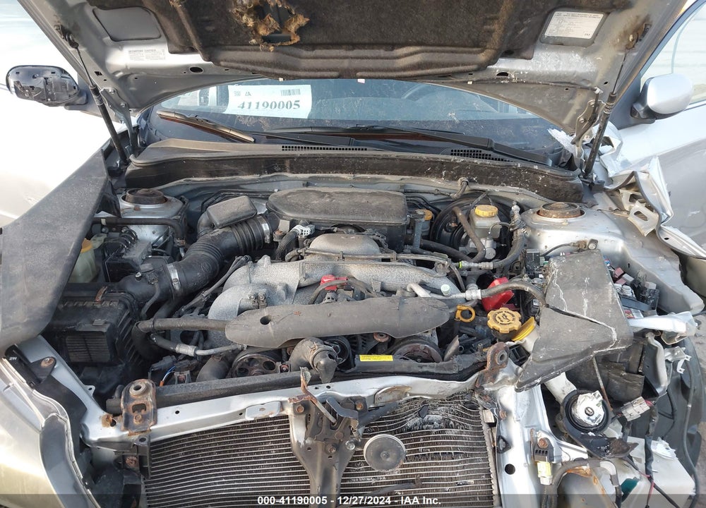 2011 SUBARU IMPREZA 2.5I PREMIUM VIN: JF1GE6B64BG508167