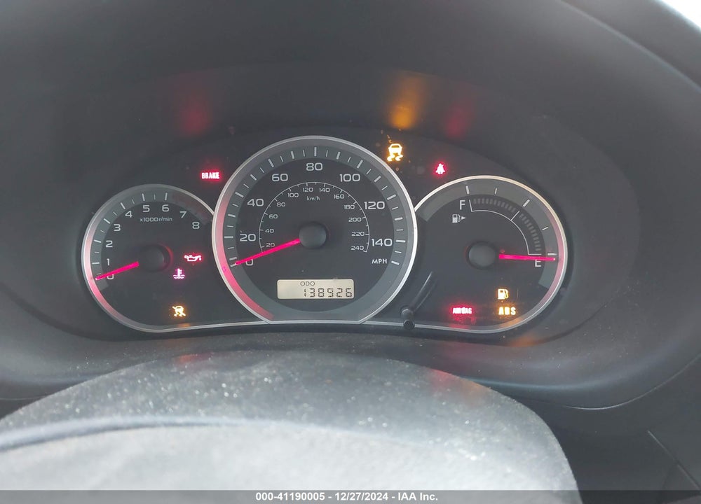 2011 SUBARU IMPREZA 2.5I PREMIUM VIN: JF1GE6B64BG508167
