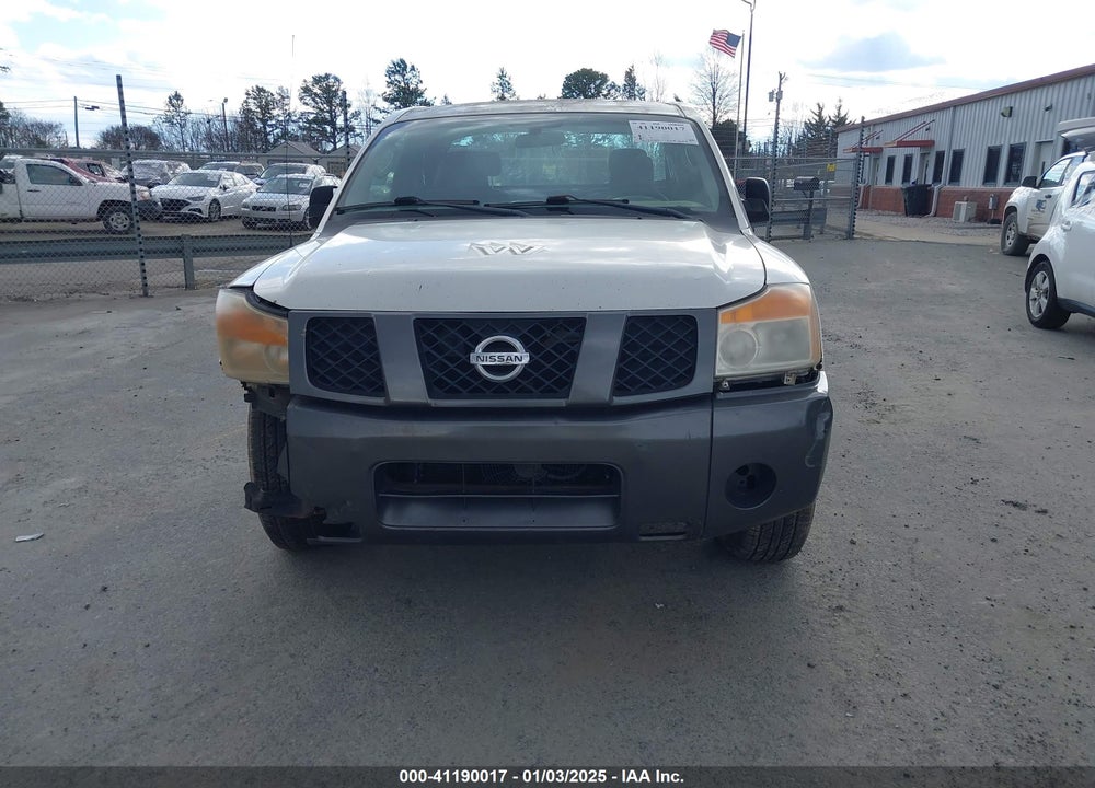 2008 NISSAN TITAN XE VIN: 1N6AA06E38N319599