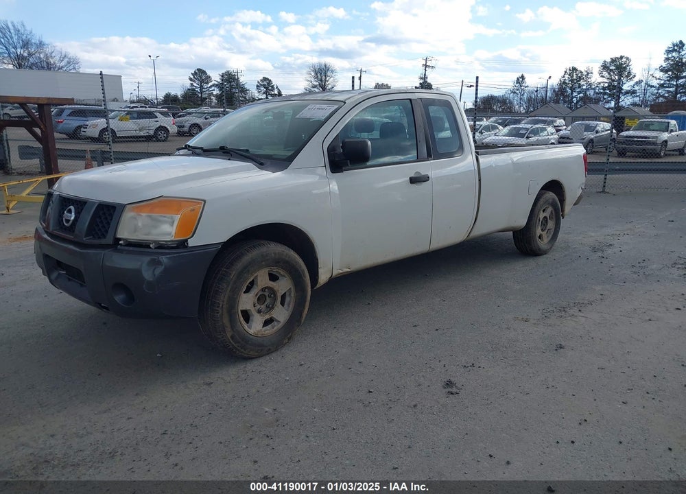 2008 NISSAN TITAN XE VIN: 1N6AA06E38N319599