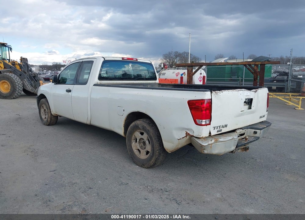 2008 NISSAN TITAN XE VIN: 1N6AA06E38N319599