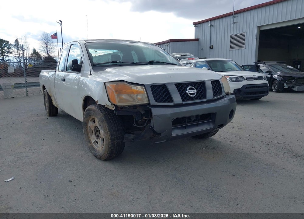 2008 NISSAN TITAN XE VIN: 1N6AA06E38N319599