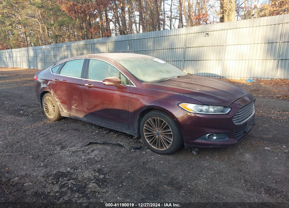 2013 FORD FUSION SE VIN: 3FA6P0HR0DR335733