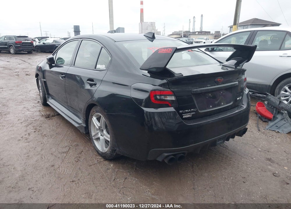 2016 SUBARU WRX VIN: JF1VA1E66G9801095