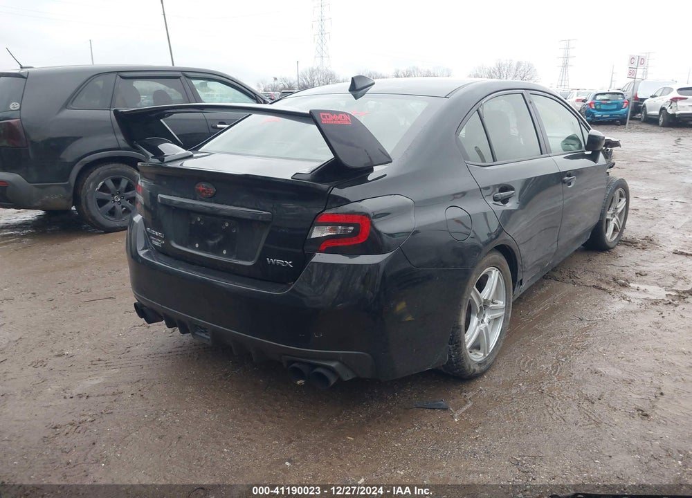 2016 SUBARU WRX VIN: JF1VA1E66G9801095