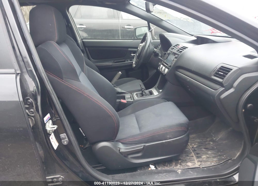2016 SUBARU WRX VIN: JF1VA1E66G9801095