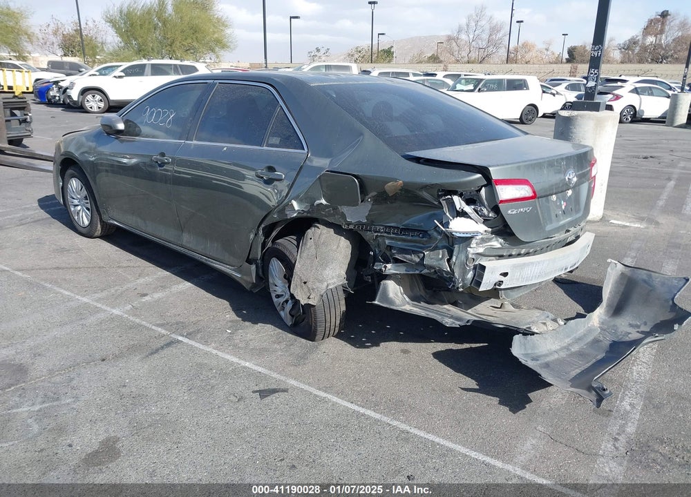 2012 TOYOTA CAMRY LE VIN: 4T4BF1FK2CR162765