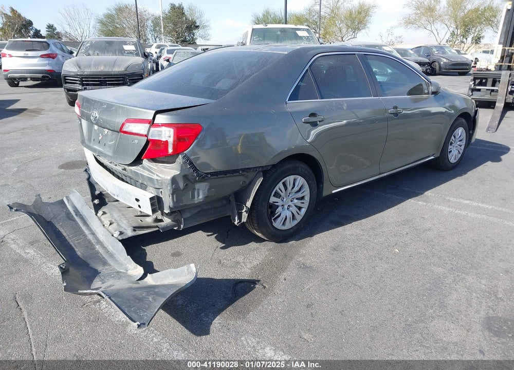 2012 TOYOTA CAMRY LE VIN: 4T4BF1FK2CR162765