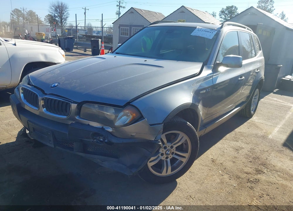 2005 BMW X3 3.0I VIN: WBXPA93435WD09731