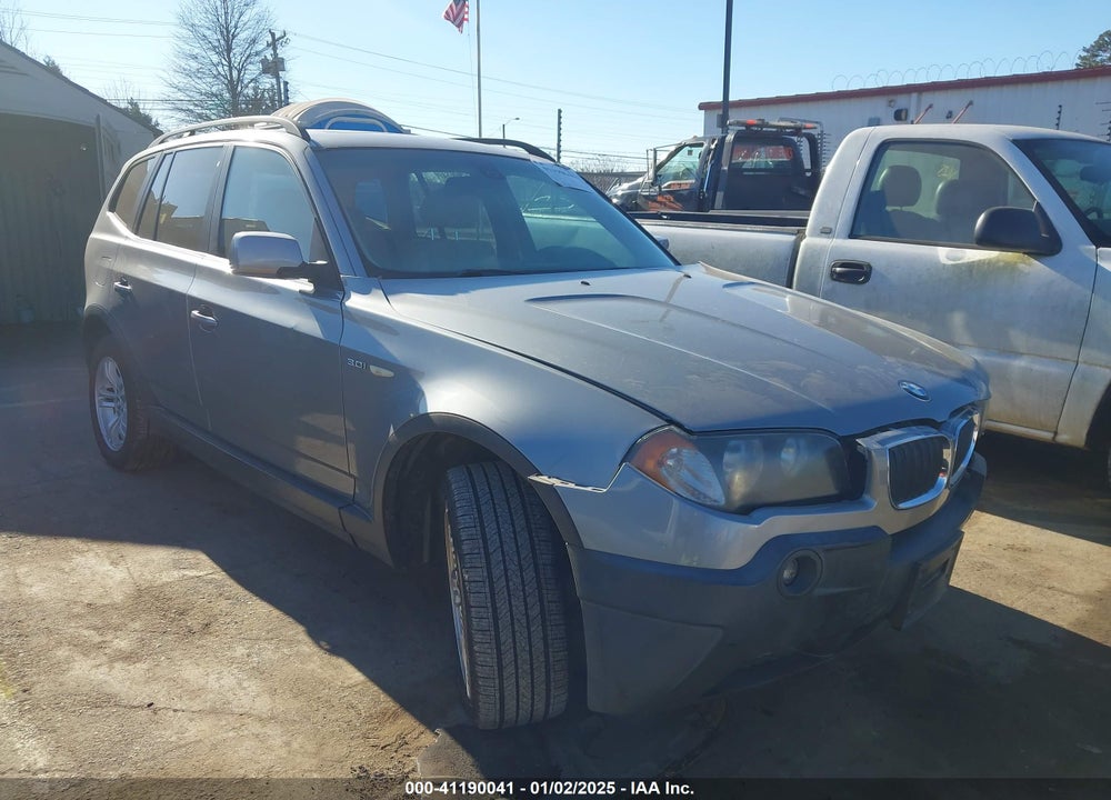 2005 BMW X3 3.0I VIN: WBXPA93435WD09731