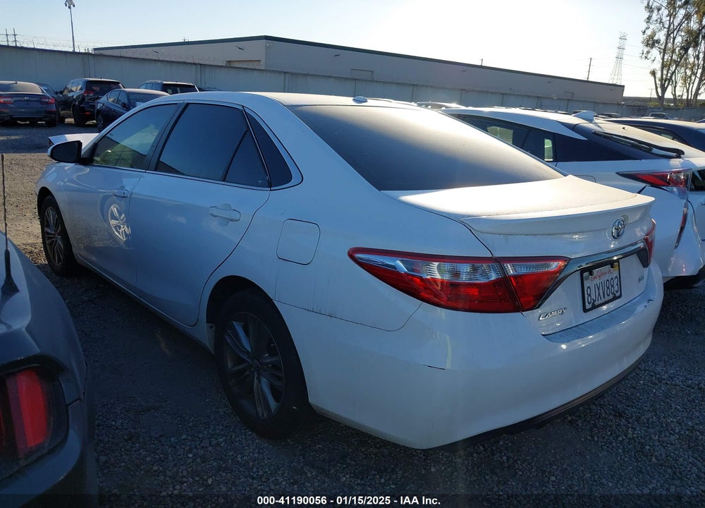 2016 TOYOTA CAMRY SE VIN: 4T1BF1FKXGU212635