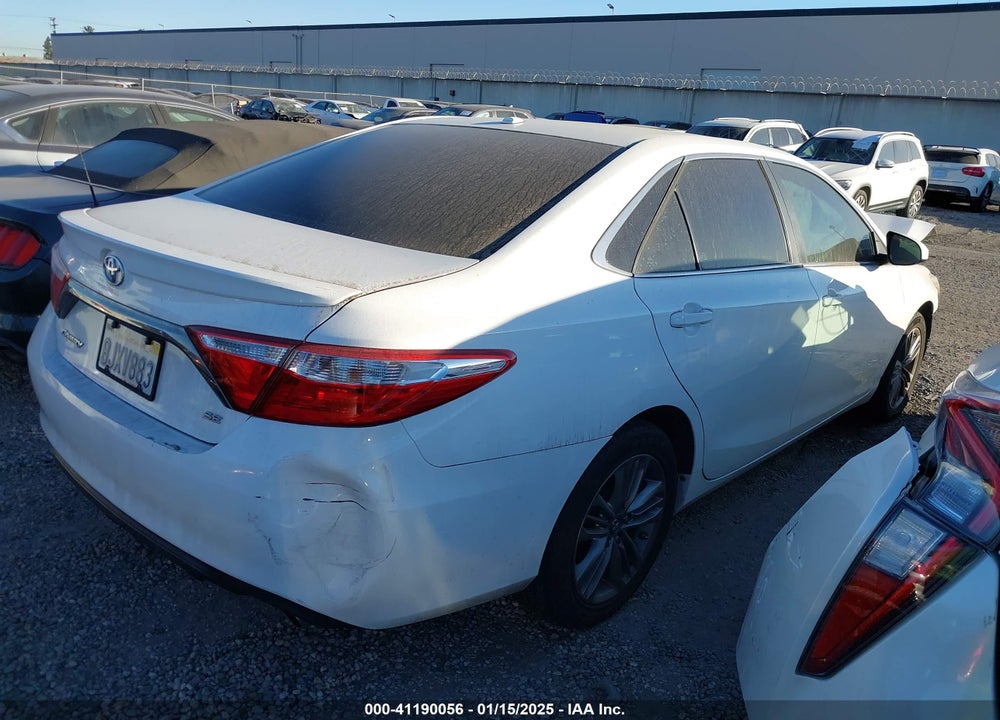 2016 TOYOTA CAMRY SE VIN: 4T1BF1FKXGU212635