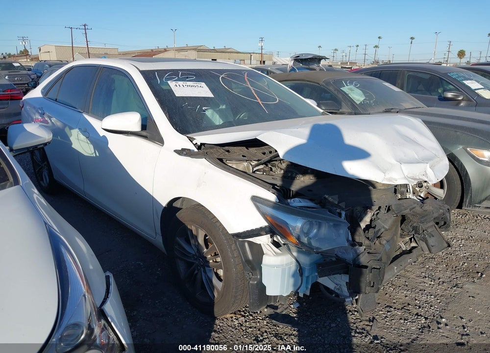 2016 TOYOTA CAMRY SE VIN: 4T1BF1FKXGU212635