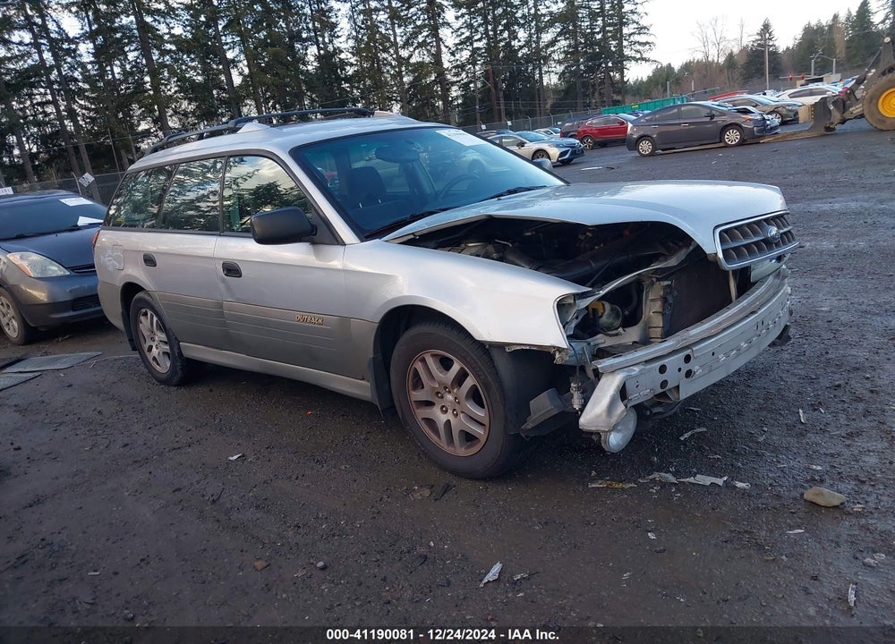 2003 SUBARU OUTBACK VIN: 4S3BH675237617353