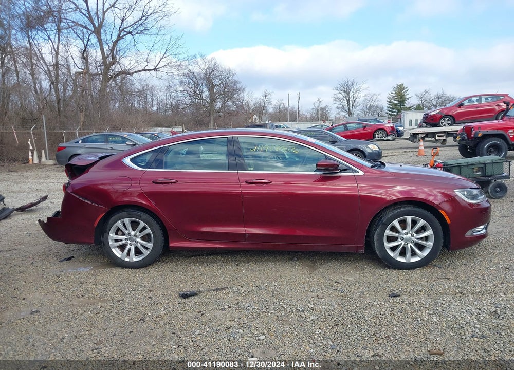 2016 CHRYSLER 200 C VIN: 1C3CCCCBXGN147527