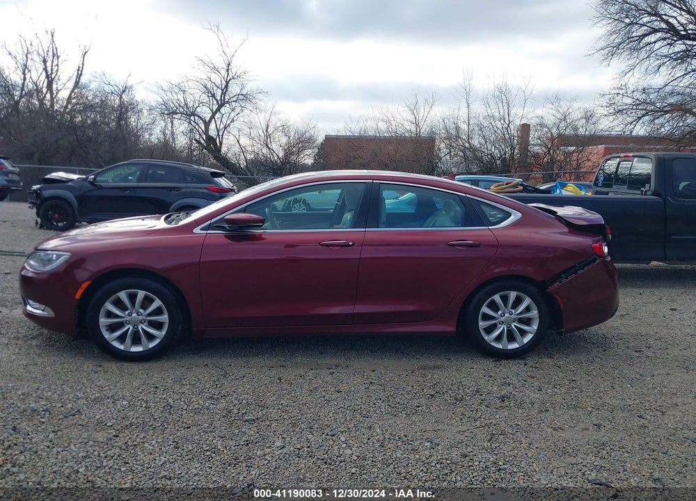 2016 CHRYSLER 200 C VIN: 1C3CCCCBXGN147527