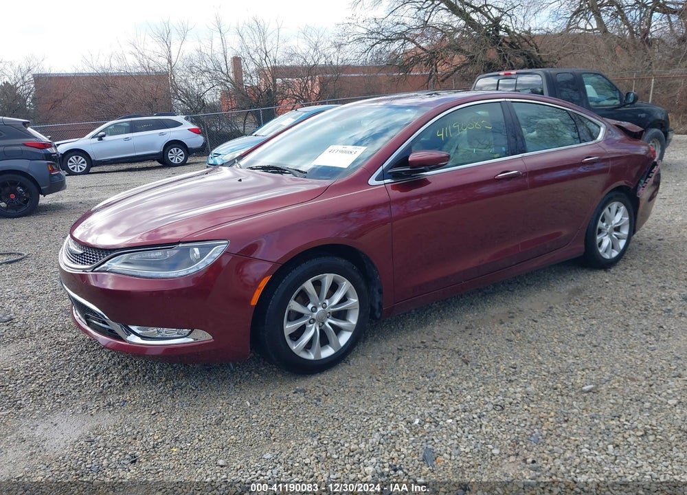 2016 CHRYSLER 200 C VIN: 1C3CCCCBXGN147527