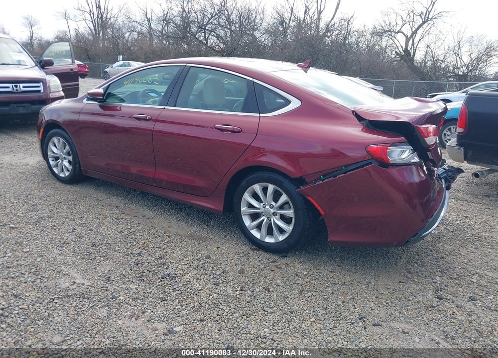 2016 CHRYSLER 200 C VIN: 1C3CCCCBXGN147527