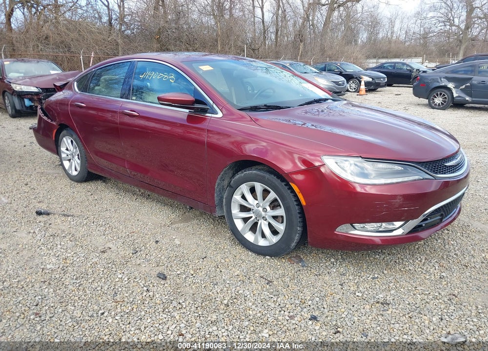 2016 CHRYSLER 200 C VIN: 1C3CCCCBXGN147527