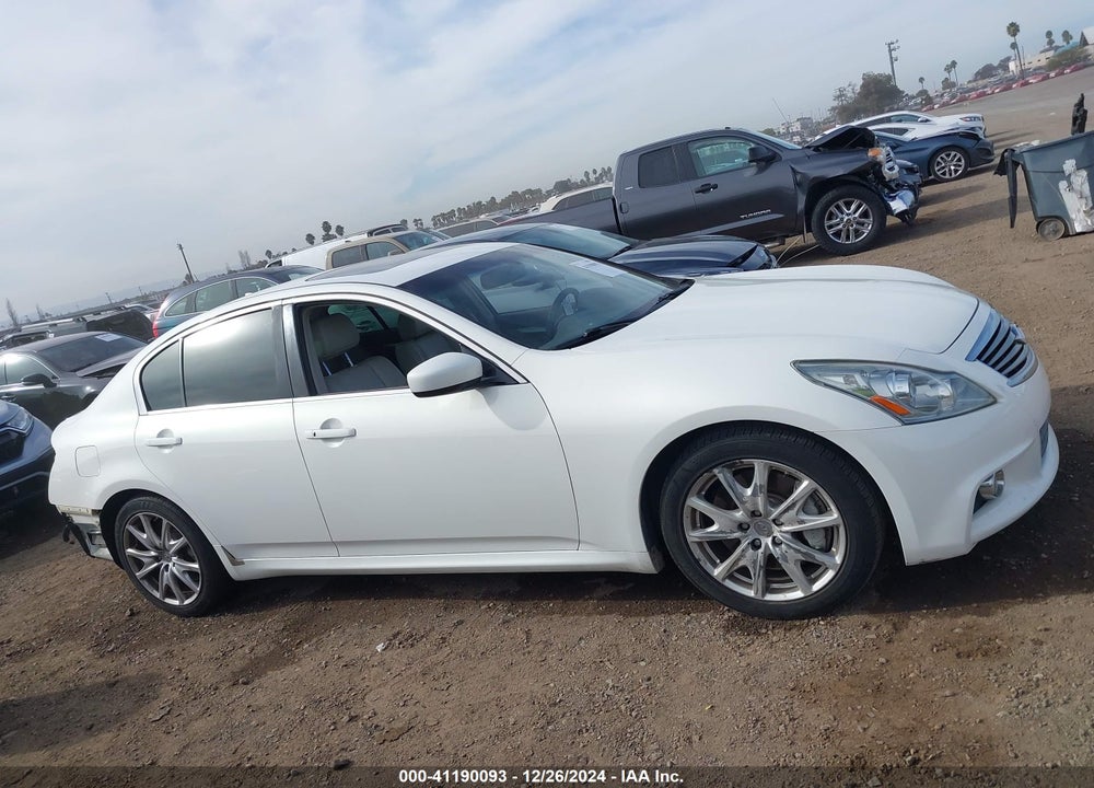 2011 INFINITI G37 JOURNEY VIN: JN1CV6AP1BM507484