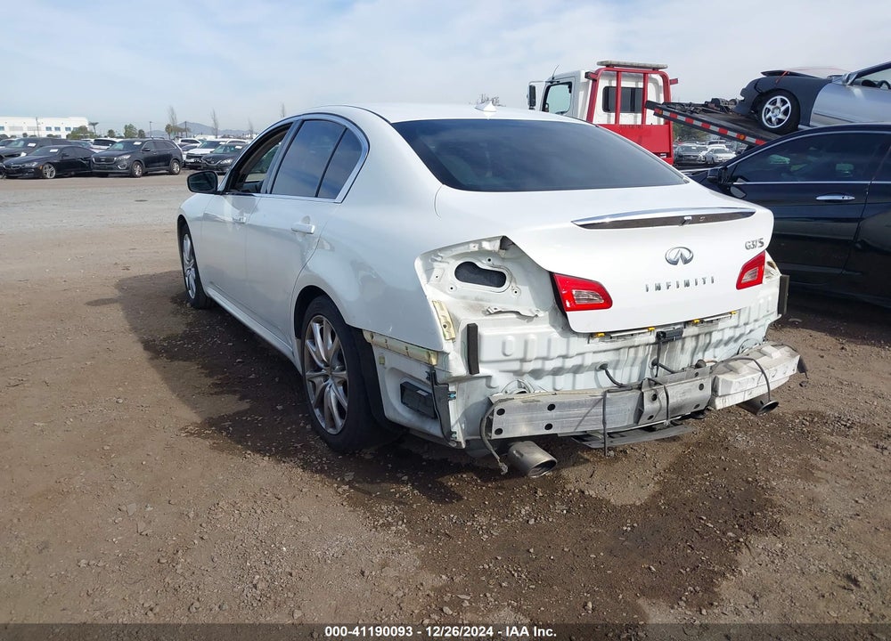 2011 INFINITI G37 JOURNEY VIN: JN1CV6AP1BM507484