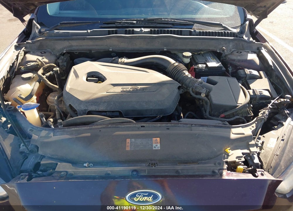 2013 FORD FUSION SE VIN: 3FA6P0HRXDR324335