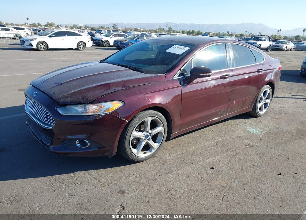 2013 FORD FUSION SE VIN: 3FA6P0HRXDR324335