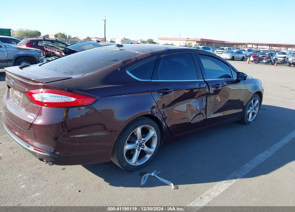 2013 FORD FUSION SE VIN: 3FA6P0HRXDR324335