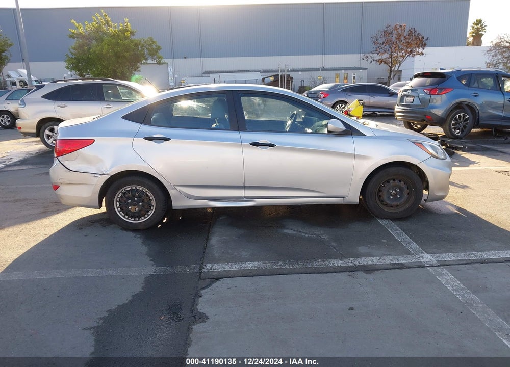 2012 HYUNDAI ACCENT GLS VIN: KMHCT4AE7CU089838