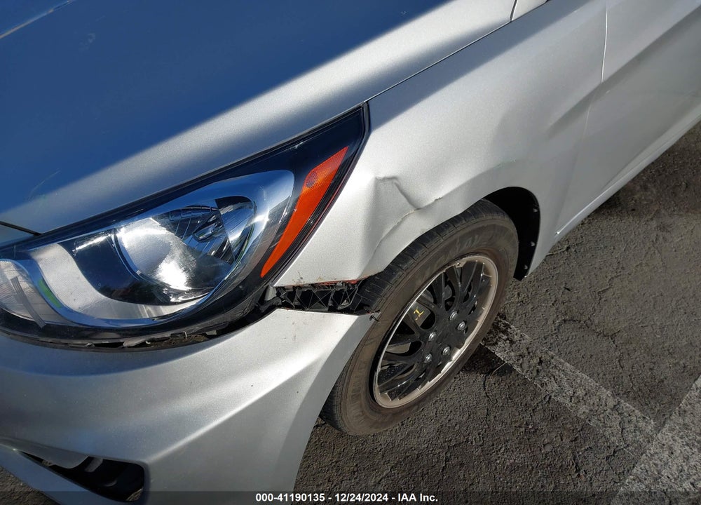 2012 HYUNDAI ACCENT GLS VIN: KMHCT4AE7CU089838