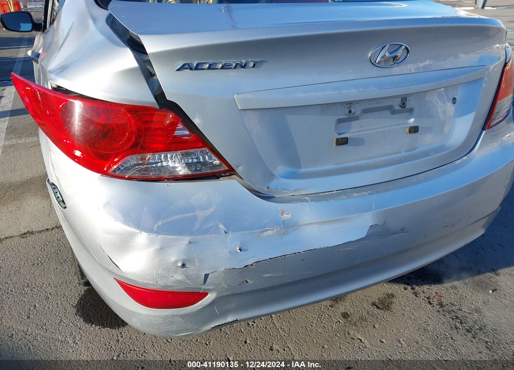 2012 HYUNDAI ACCENT GLS VIN: KMHCT4AE7CU089838