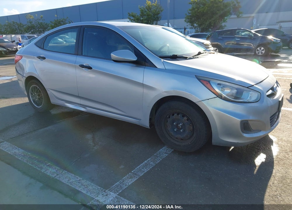 2012 HYUNDAI ACCENT GLS VIN: KMHCT4AE7CU089838