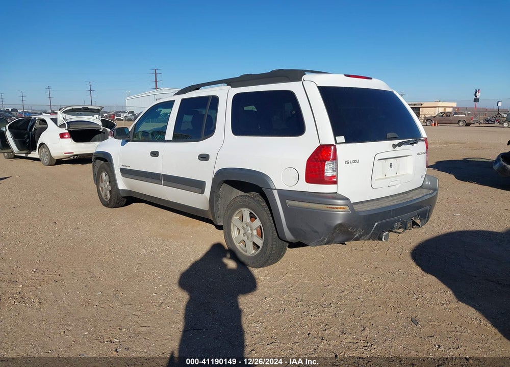 2004 ISUZU ASCENDER S VIN: 4NUET16S546701894