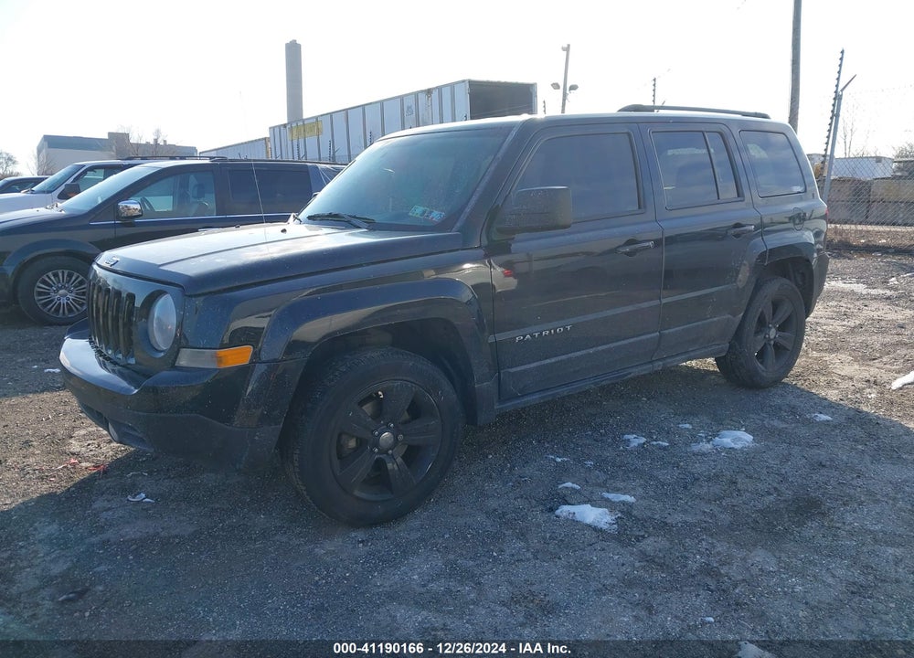 2017 JEEP PATRIOT LATITUDE FWD VIN: 1C4NJPFB9HD102504