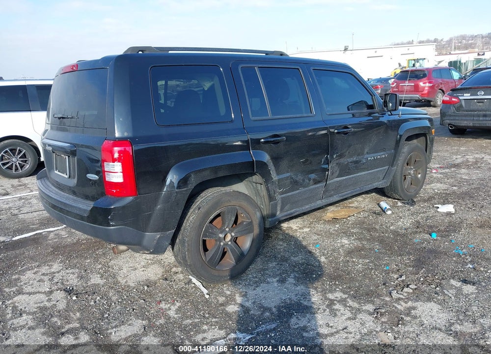 2017 JEEP PATRIOT LATITUDE FWD VIN: 1C4NJPFB9HD102504