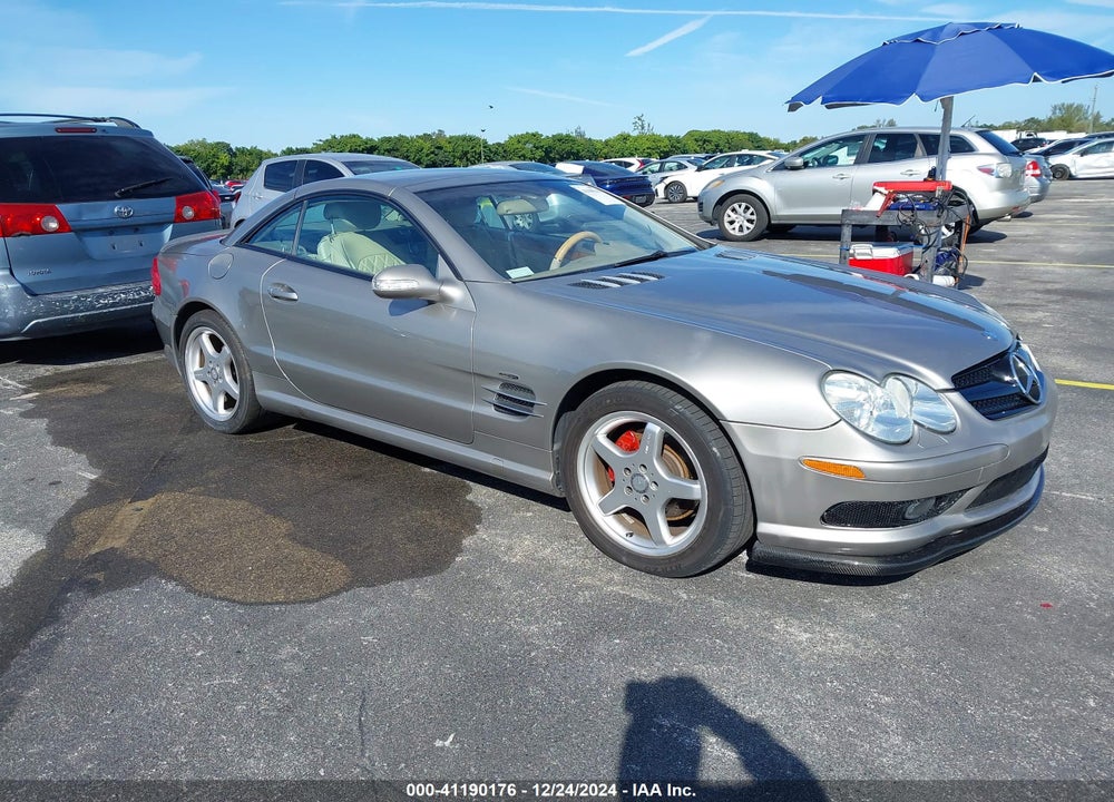 2003 MERCEDES-BENZ SL 500 VIN: WDBSK75F33F060704
