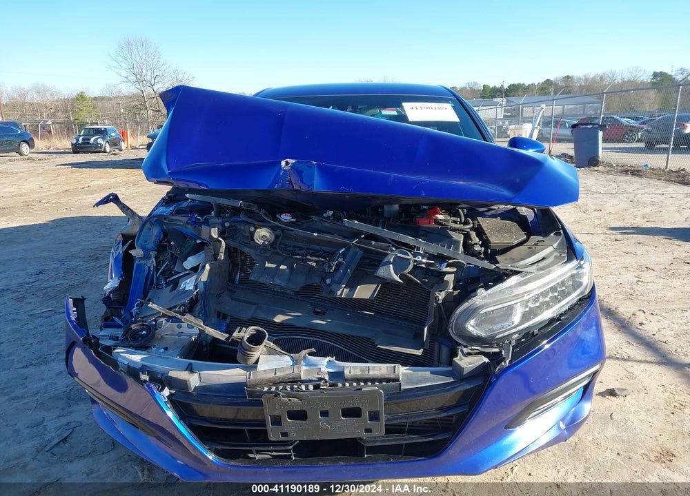 2019 HONDA ACCORD VIN: 1HGCV1F31KA160523