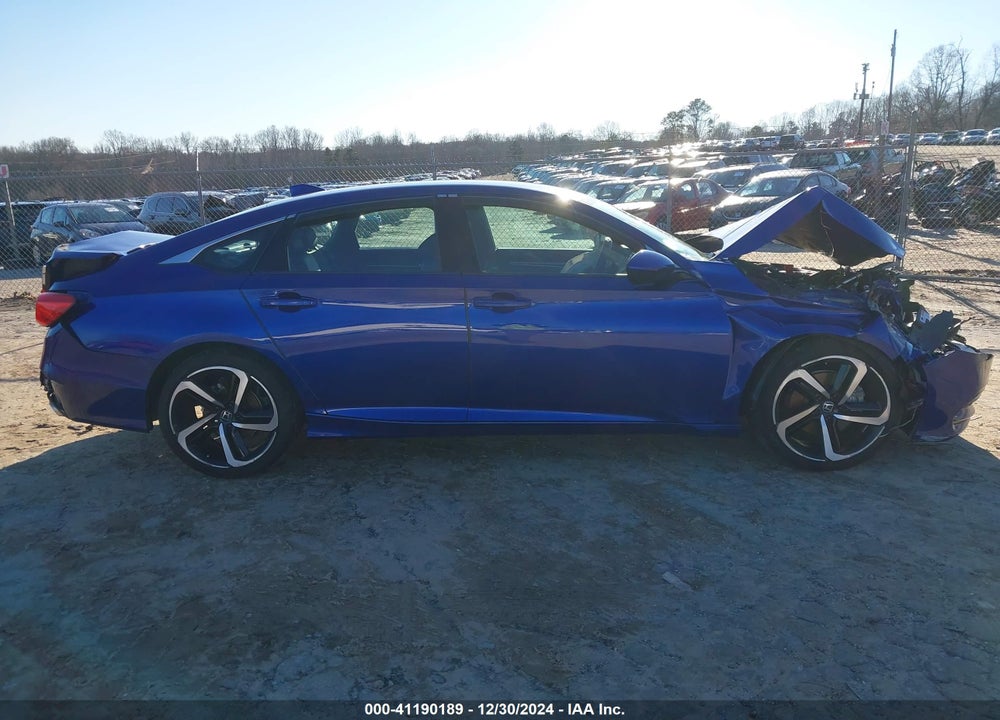 2019 HONDA ACCORD VIN: 1HGCV1F31KA160523