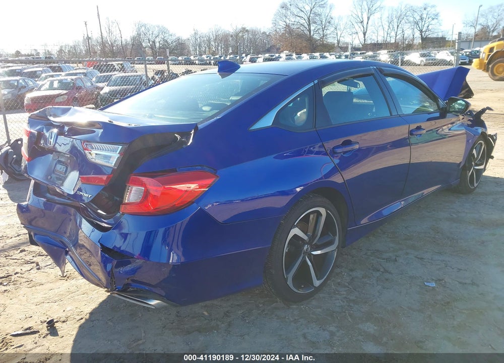 2019 HONDA ACCORD VIN: 1HGCV1F31KA160523