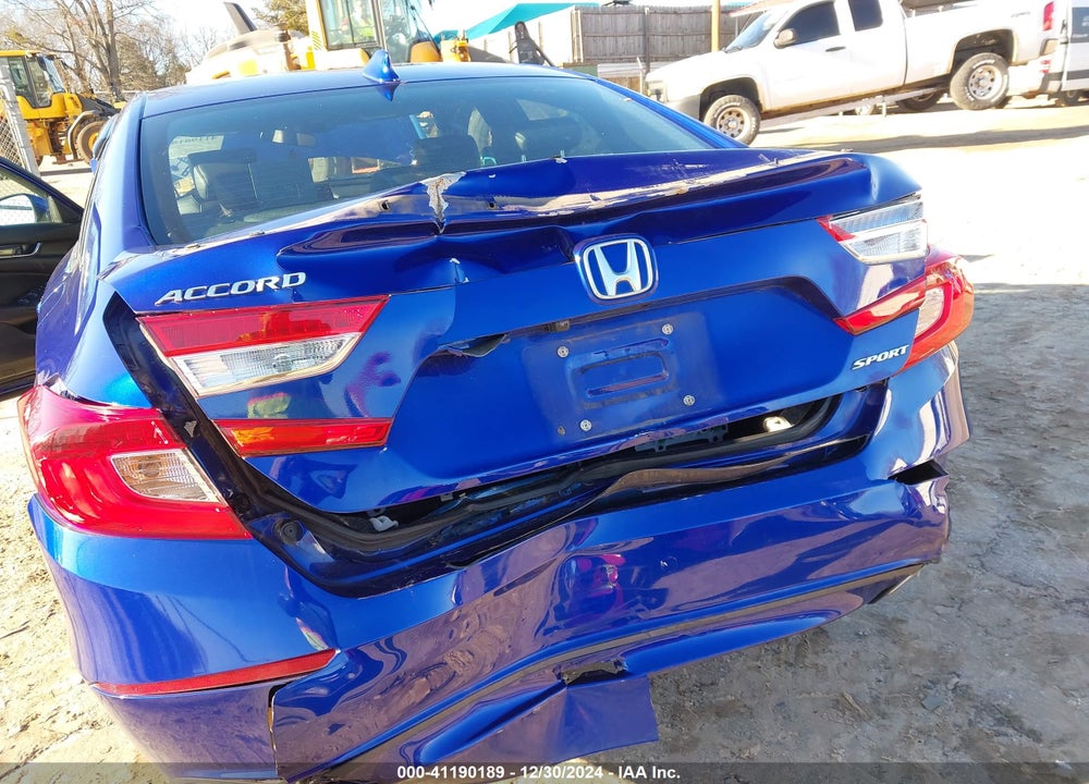 2019 HONDA ACCORD VIN: 1HGCV1F31KA160523