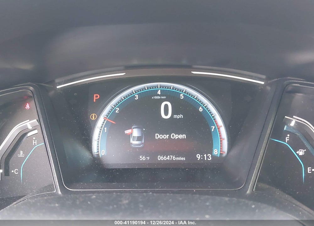 2020 HONDA CIVIC VIN: 2HGFC2F61LH590395