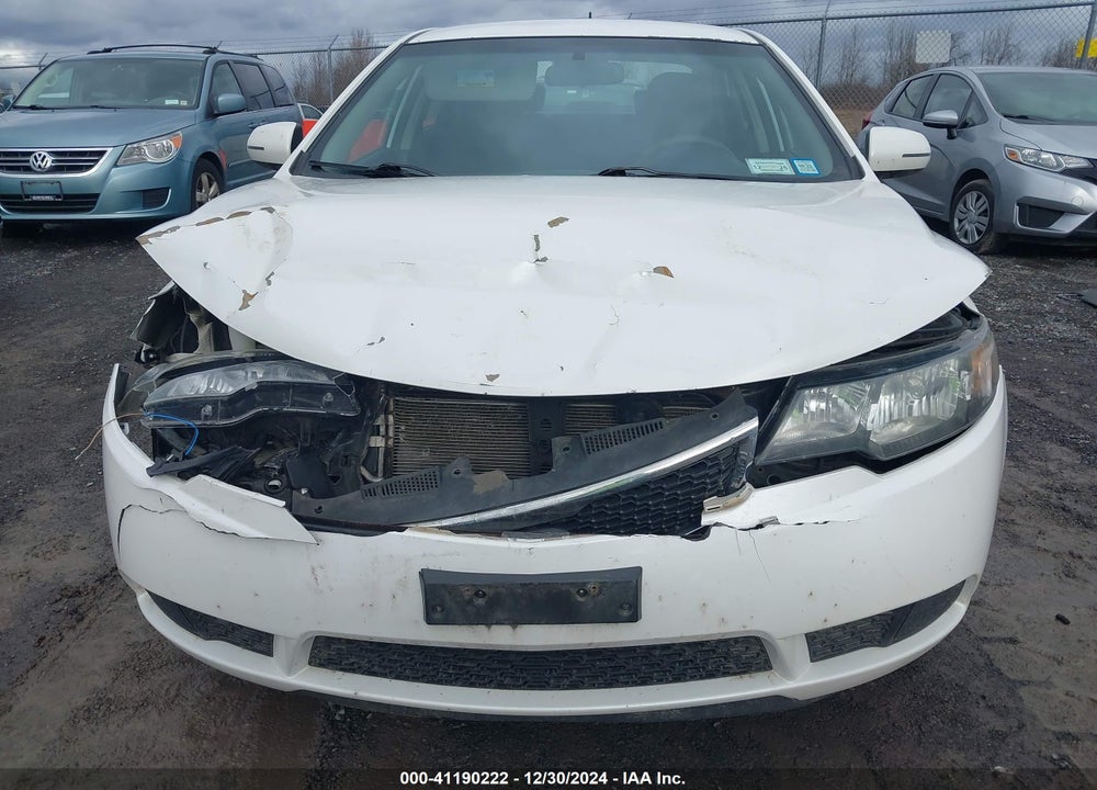 2012 KIA FORTE EX VIN: KNAFU4A2XC5593912