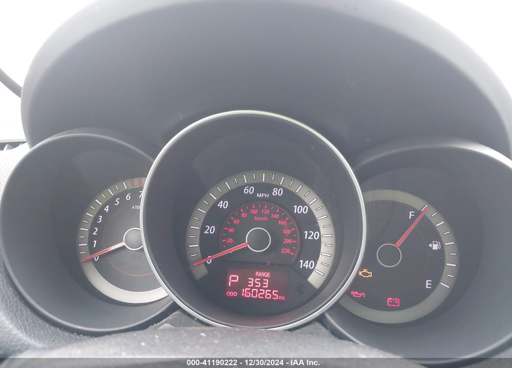 2012 KIA FORTE EX VIN: KNAFU4A2XC5593912