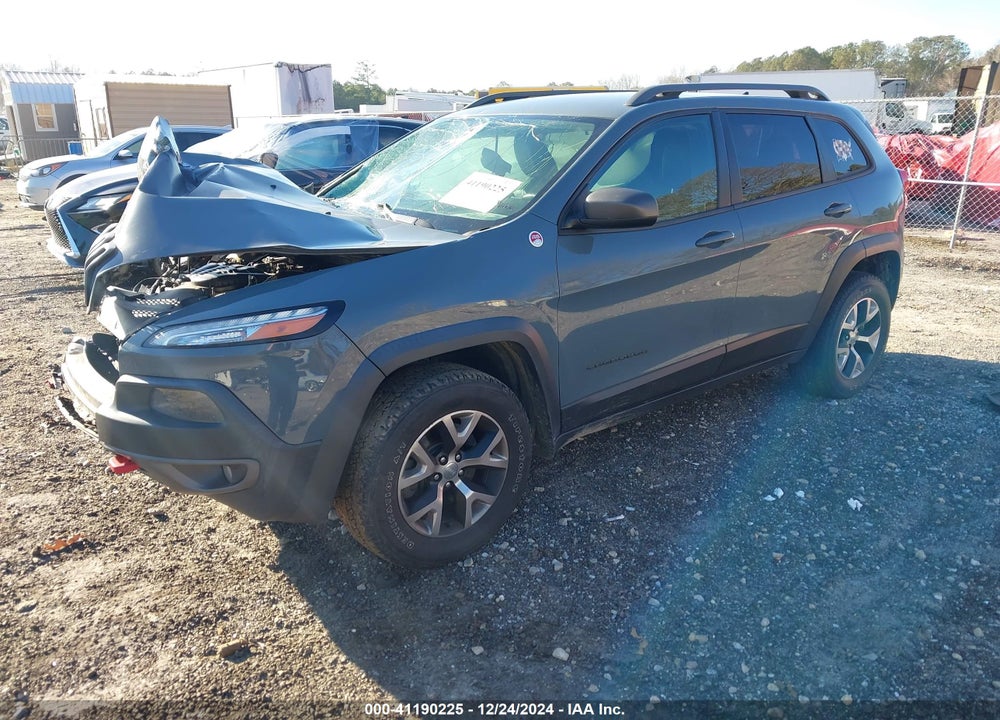 2015 JEEP CHEROKEE TRAILHAWK VIN: 1C4PJMBS3FW675302