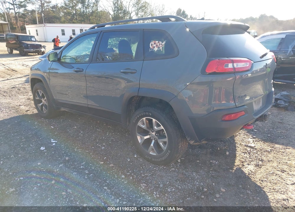 2015 JEEP CHEROKEE TRAILHAWK VIN: 1C4PJMBS3FW675302