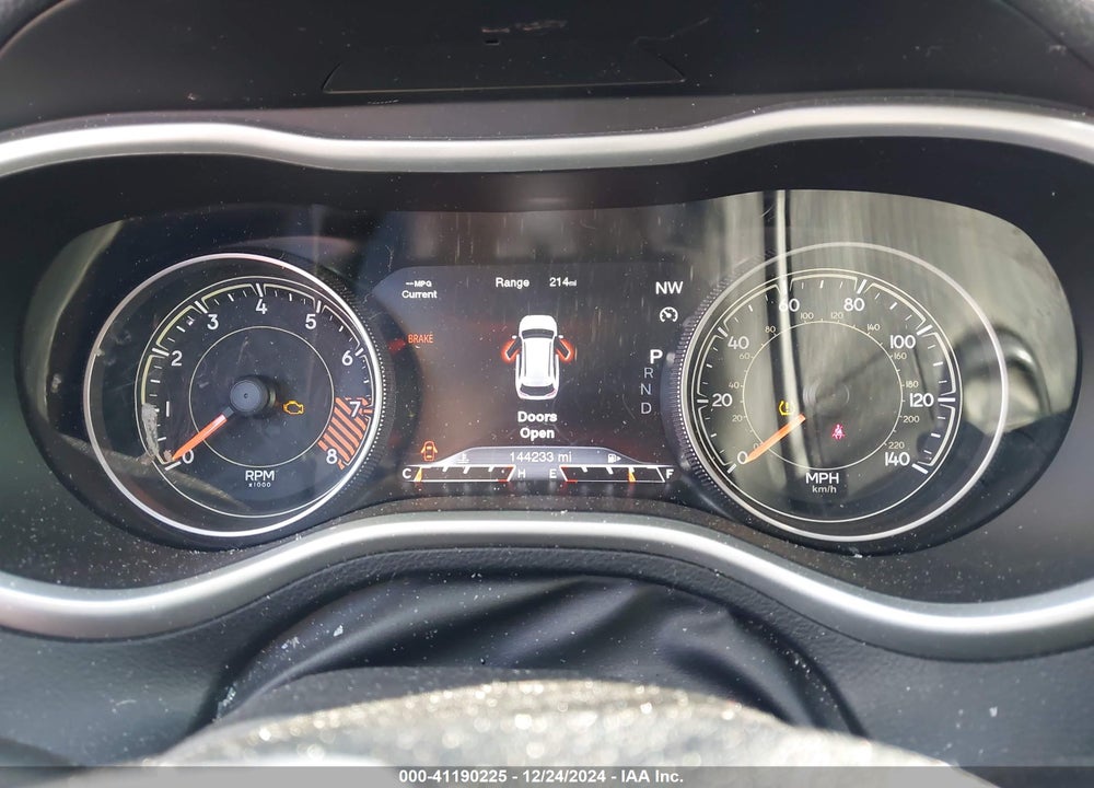 2015 JEEP CHEROKEE TRAILHAWK VIN: 1C4PJMBS3FW675302