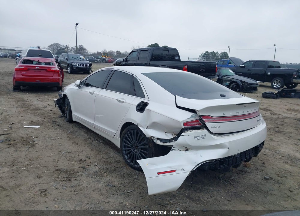 2018 LINCOLN MKZ VIN: 3LN6L5F9XJR609713